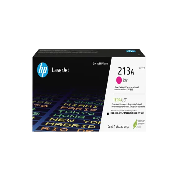 HP 213A Magenta original LaserJet cartucho de tóner (W2133A) para