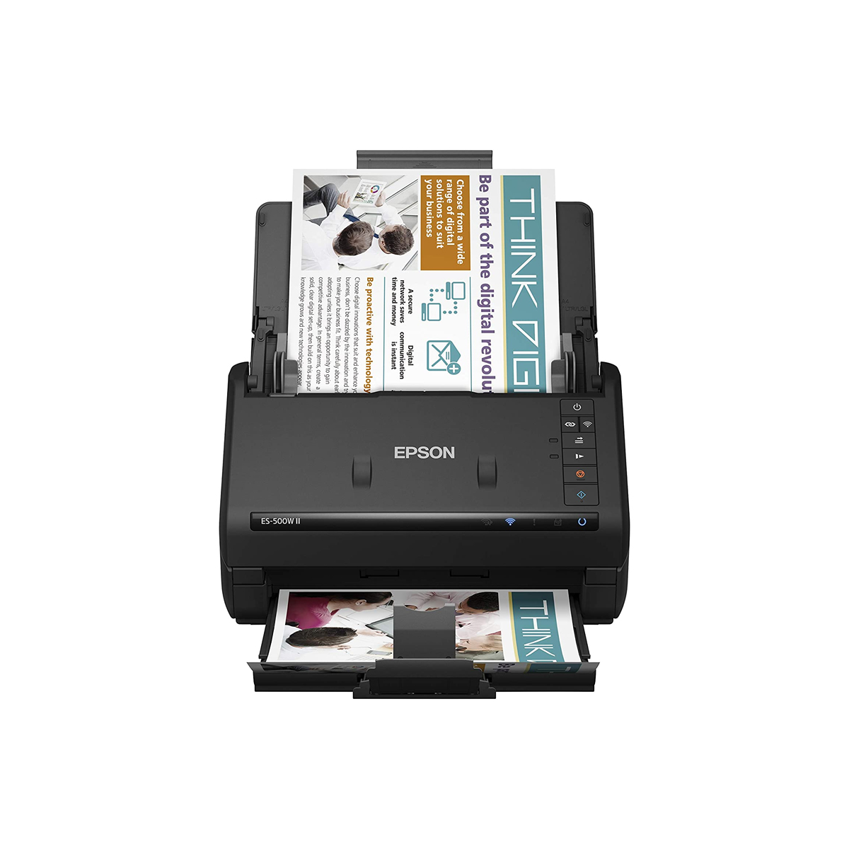 Escaner Epson Es-500W Ii 35Ppm 70Ipm Adf Duplex Inalambrico Red