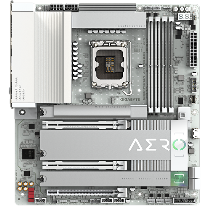 Gigabyte AERO Z890 AERO G Motherboard ATX LGA1851 Socket Intel