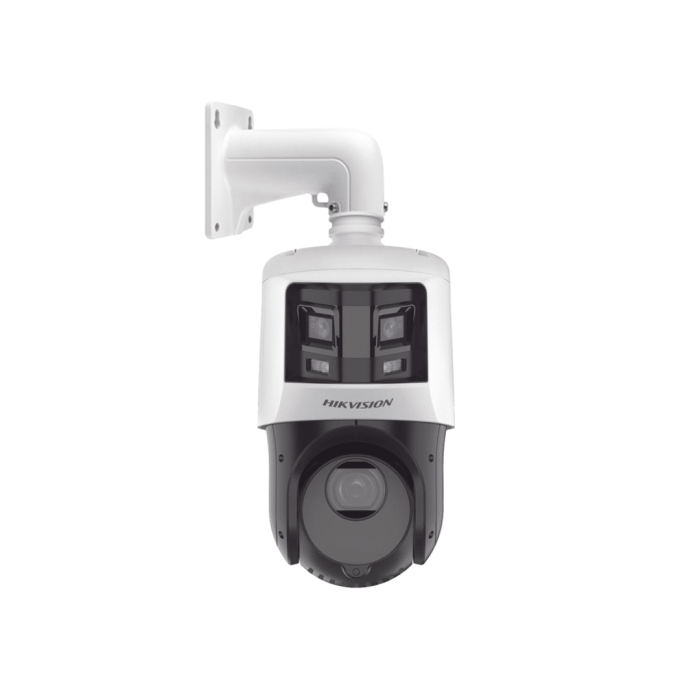 Cámara Domo PTZ Hikvision TandemVu IP 6+4MP Zoom 25x SKU: DS-2SE4C425MWG-E/26