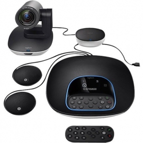 Logitech GROUP Kit de videoconferencia con Logitech Expansion Microphones