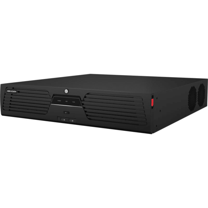 Hikvision Ultra Series DS-9632NI-M8 NVR 32 canales en rojo 2U