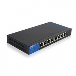 Linksys LGS108P Conmutador  sin gestionar 4 x 10/100/1000 (PoE+)