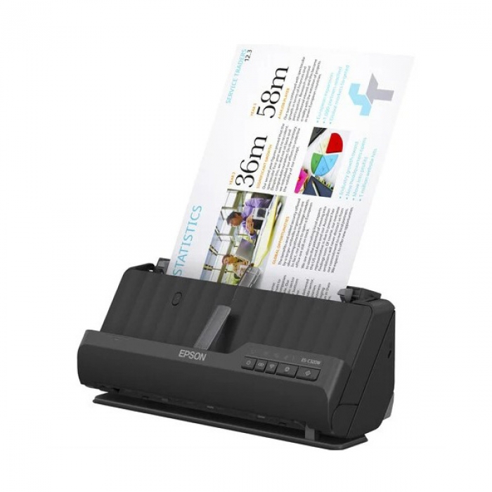 Escaner Epson Es-C320W Inalambrico 30Ppm 60Ipm Adf USB B11B270201