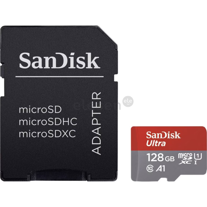 SanDisk Ultra Tarjeta de memoria flash (adaptador microSDXC a SD