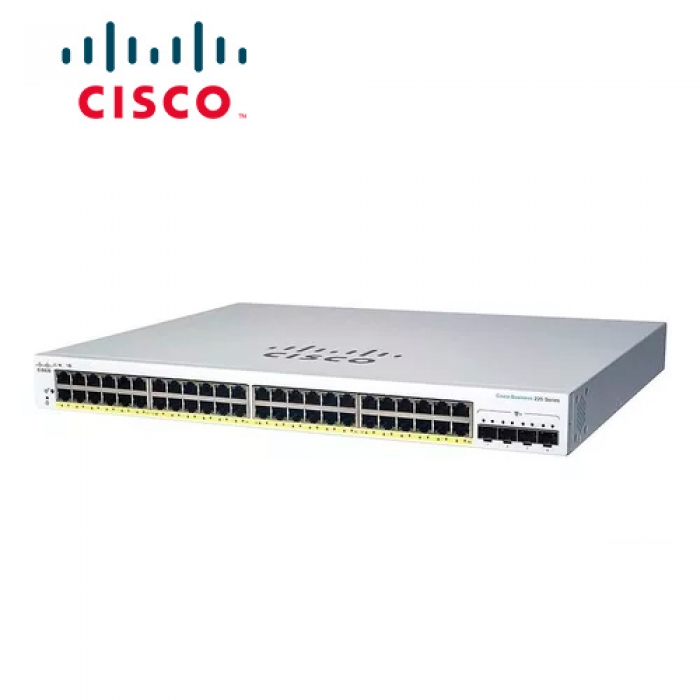 Cisco Business 220 Series CBS220-48P-4G Conmutador inteligente 48 x 10/100/1000