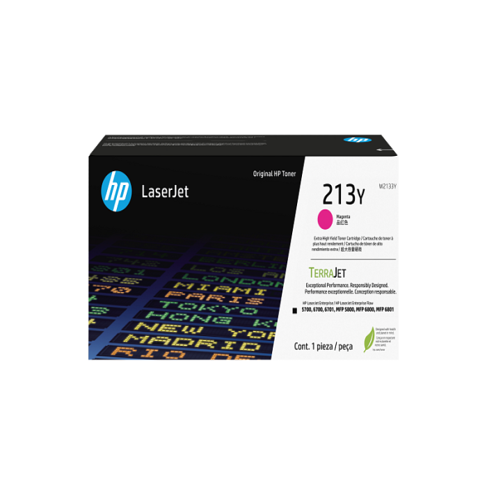 HP 213Y Rendimiento extra alto magenta original LaserJet cartucho de