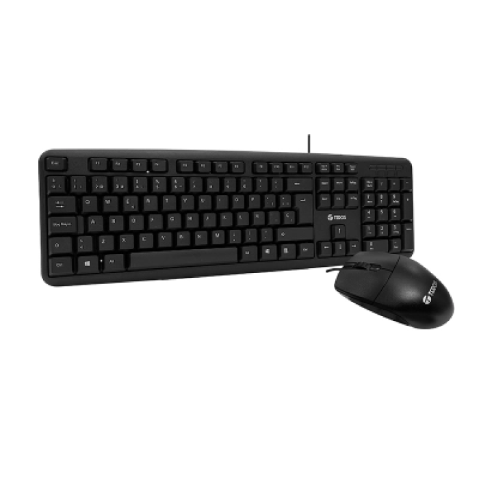 Kit Teclado Y Ratón Teros Te-4062 USB Negro TE-4062N