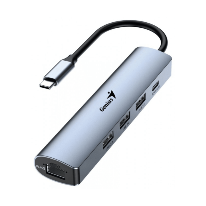 HUB GENIUS UH545 USB C A 5 PUERTOS  3