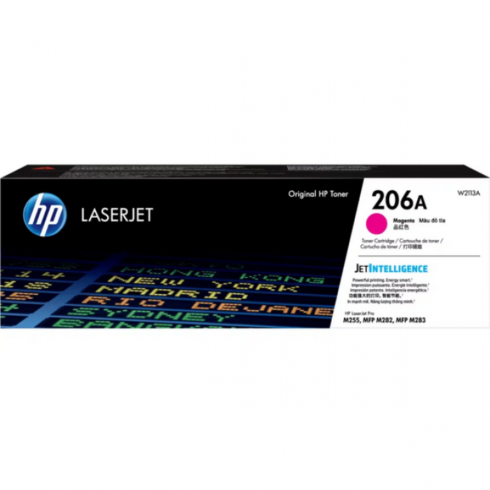 HP 206A Magenta original LaserJet cartucho de tóner (W2113A) para