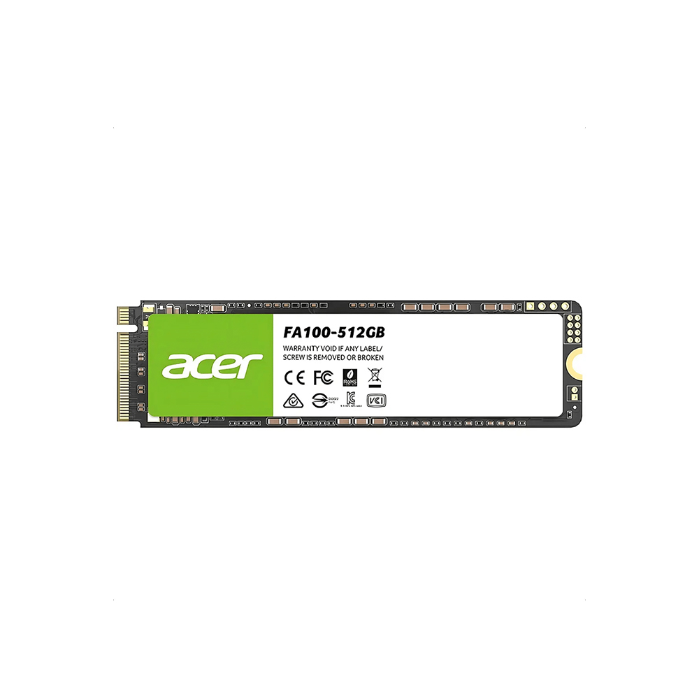 SSD Acer Fa100 512Gb M.2 2280 Nvme Gen3 3300 2700
