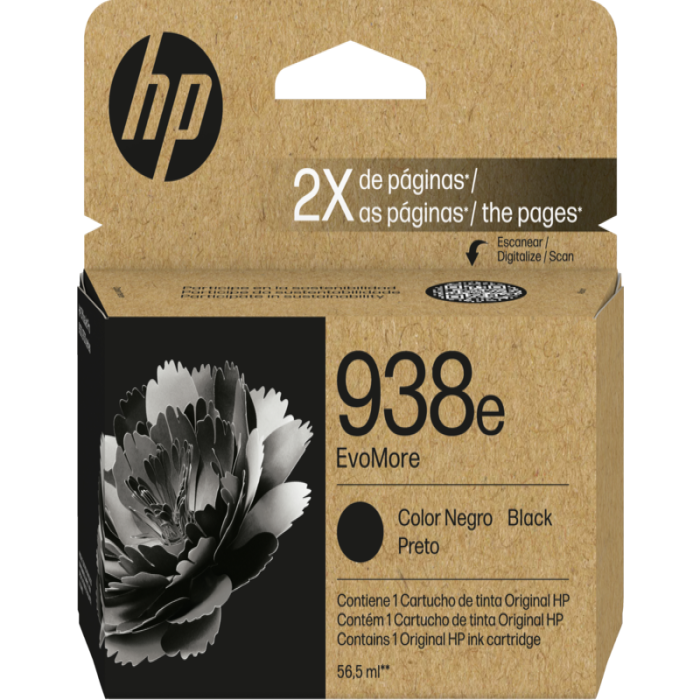 HP Ink cartridge Black 4S6Y2PL