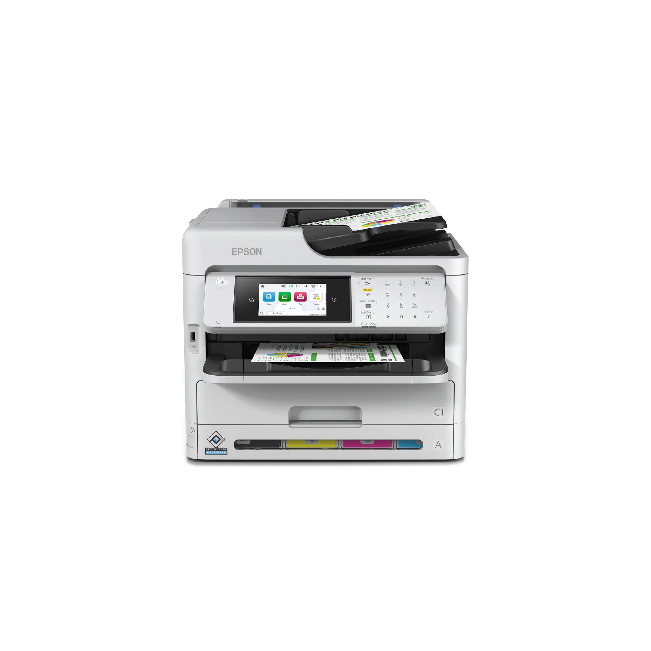Impresora Epson Wf-C5810 Mfp Adf Wifi Ethernet 24Pmm Duplex T11A