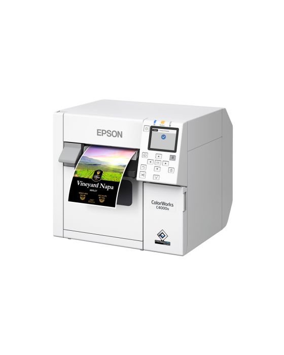Impresora Epson Colorworks C4000 Inyeccion De Tintas A Color 4