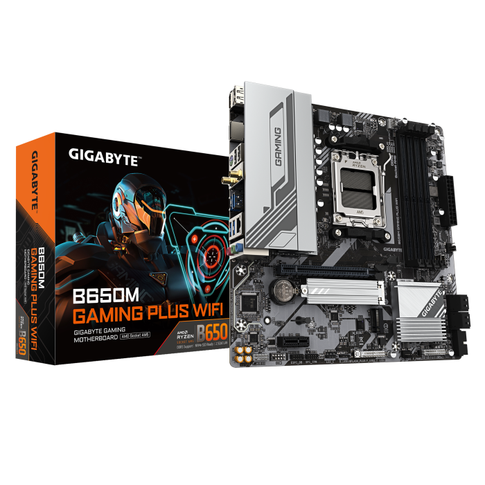 Gigabyte B650M GAMING PLUS WF G10 Motherboard Micro ATX Socket