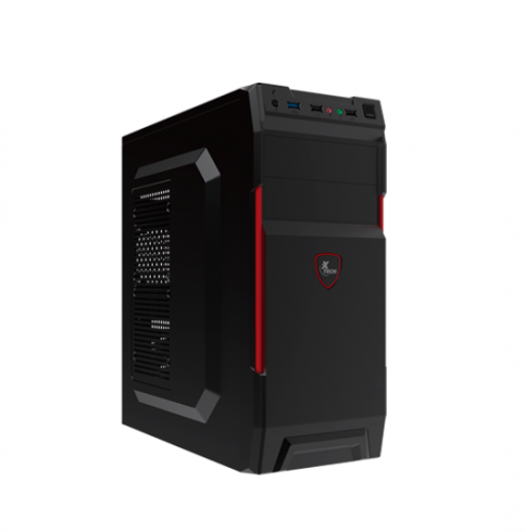 Xtech Desktop ATX Black and red 600W PS XTQ-214