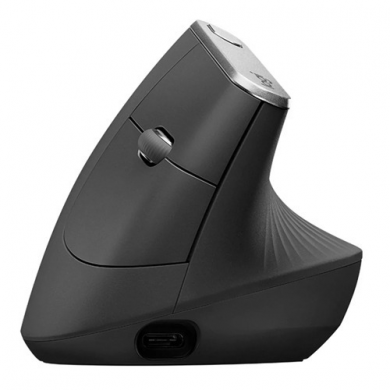 Logitech MX Vertical Ratón vertical ergonómico óptico 6 botones inalámbrico,