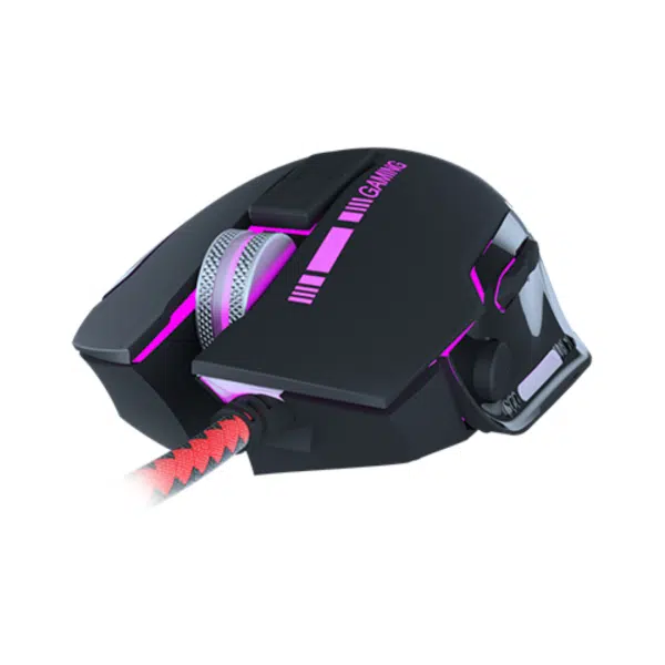 Xtech XTM-720 Mouse USB Wired Black Gaming 7200dpi