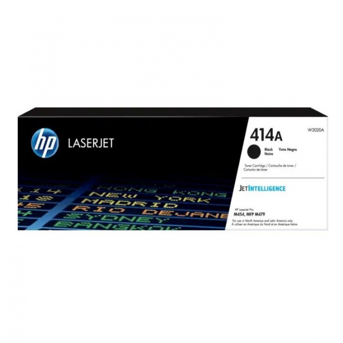 HP 414A Negro original LaserJet cartucho de tóner (W2020A) para