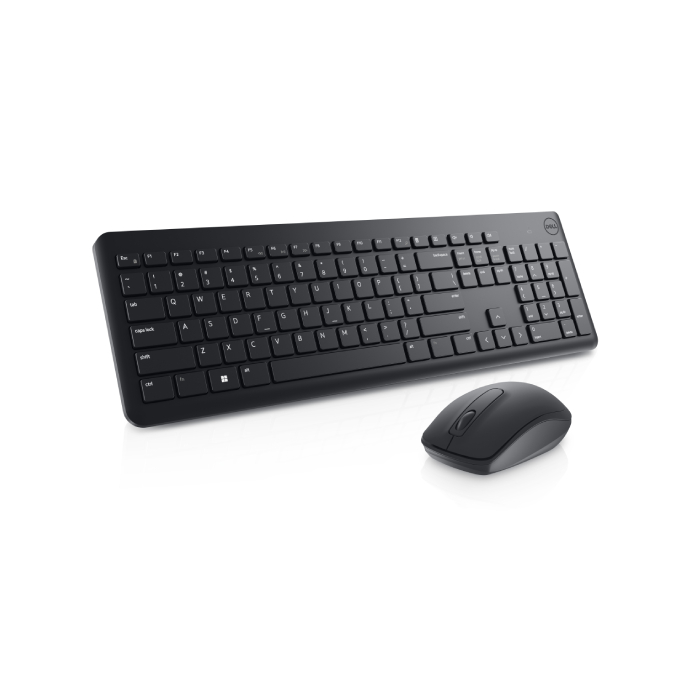 Dell KM3322W-R-LTN Keyboard and mouse set Spanish RF Wireless Black