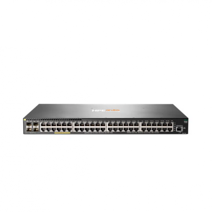 Aruba 2930F 48G PoE+ 4SFP Conmutador L3 Gestionado 48 x