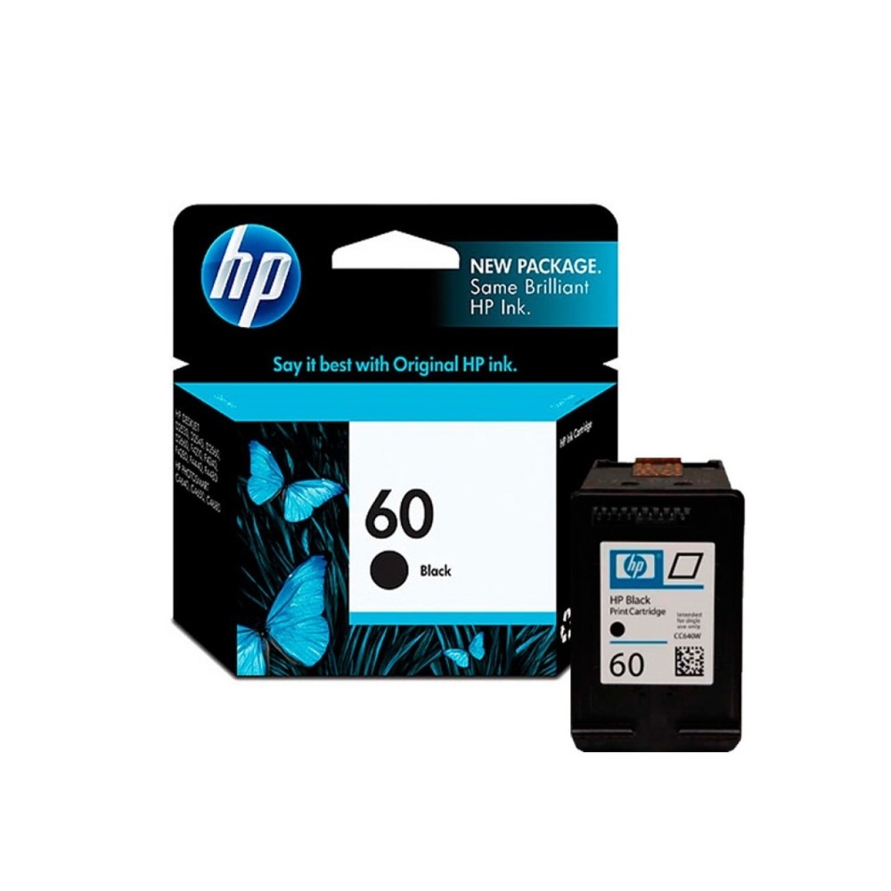 TINTA HPINC 60 NEGRO DJ 1660/2530/2660/F4280/4480/C4780 200 PAG CC640WL