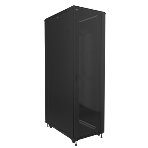 Nexxt Solutions - Rack armario - instalable en el suelo - RAL 9005, negro barniz - 27U - 19"