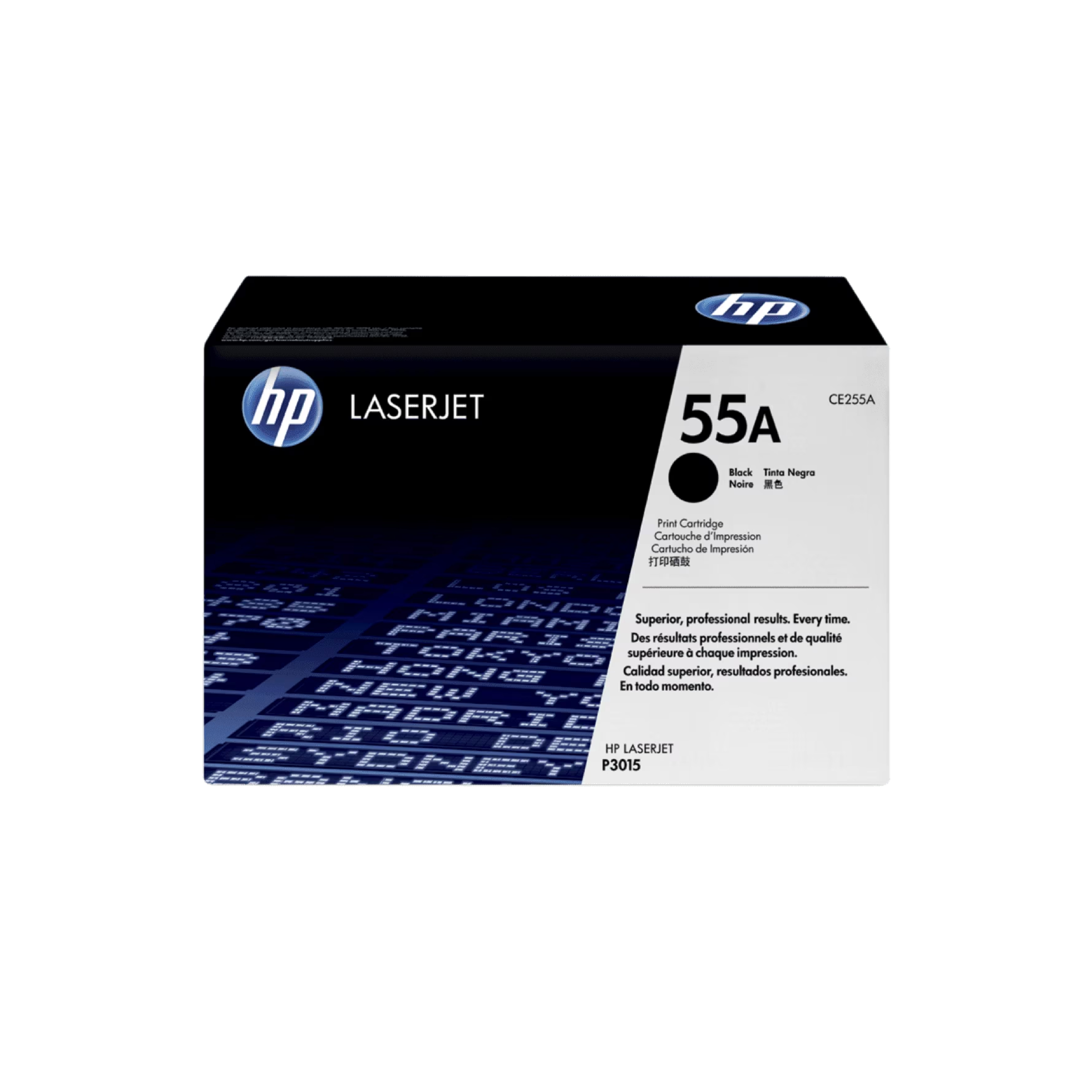 TONER HPINC 55A NEGRO LASERJET P3015 6000 PAG CE255A