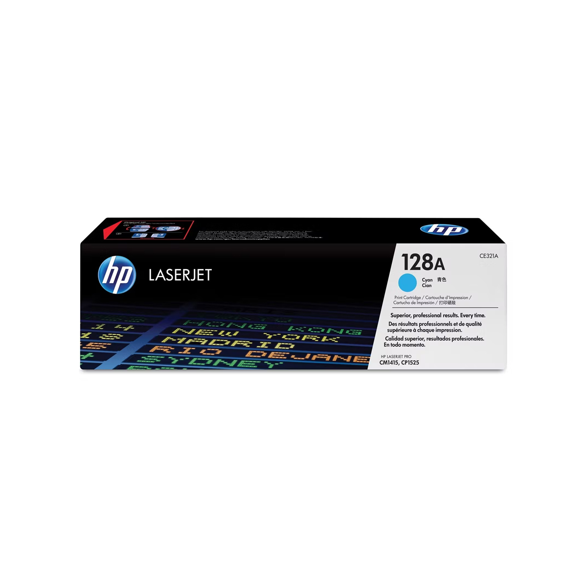 TONER HPINC 128A CYAN LASERJET CP1525/CM1415 1300 PAG CE321A