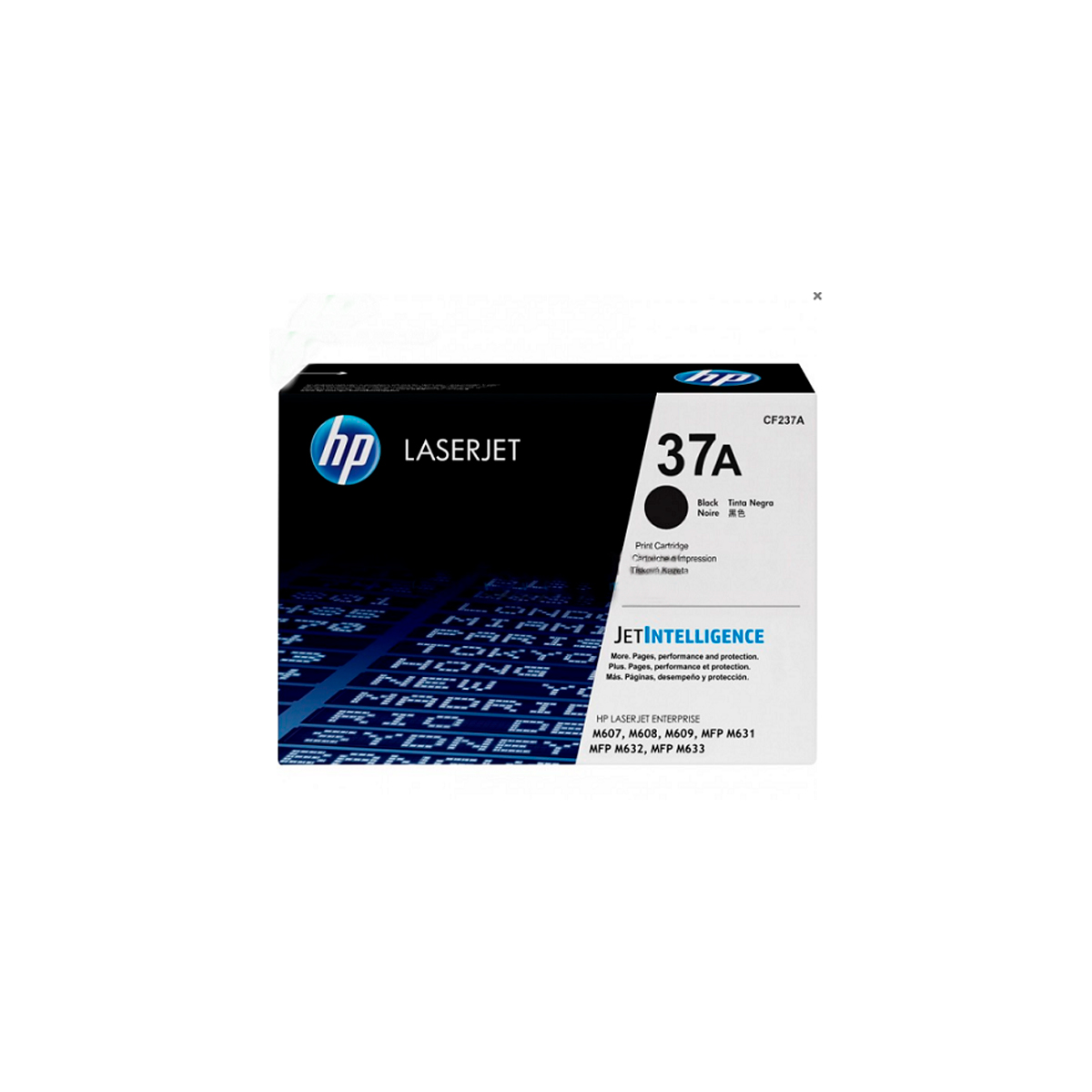 Toner Hpinc 37A Negro Laserjet M607 M608 M609 11000 CF237A