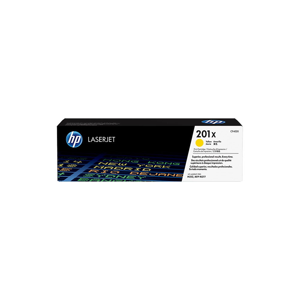 TONER HPINC 201X AMARILLO LASERJET M252/227W 2300 PAG CF402X