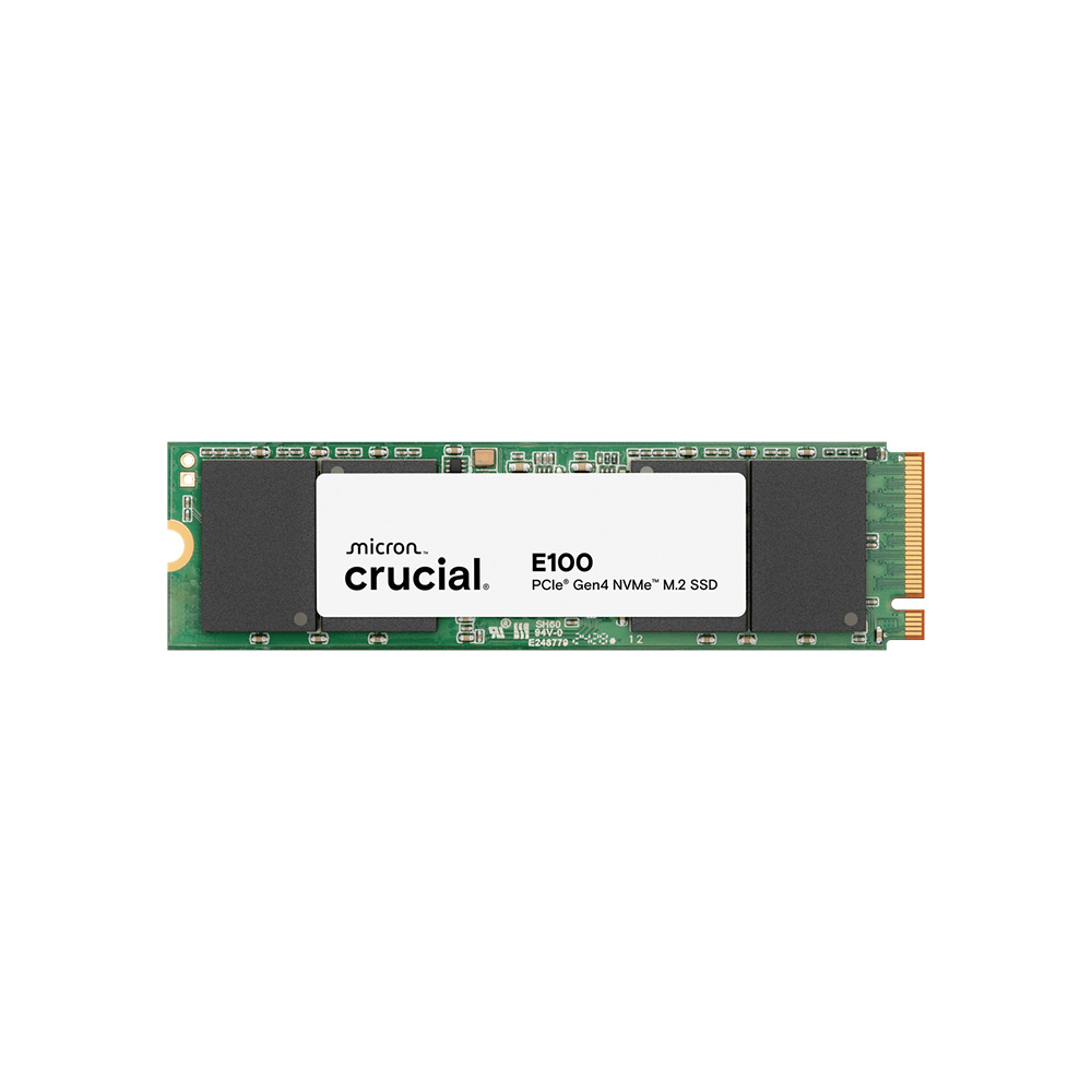 SSD/CRUCIAL E100 2TB PCIE GEN4 NVME 4500 MBS M.2 2280