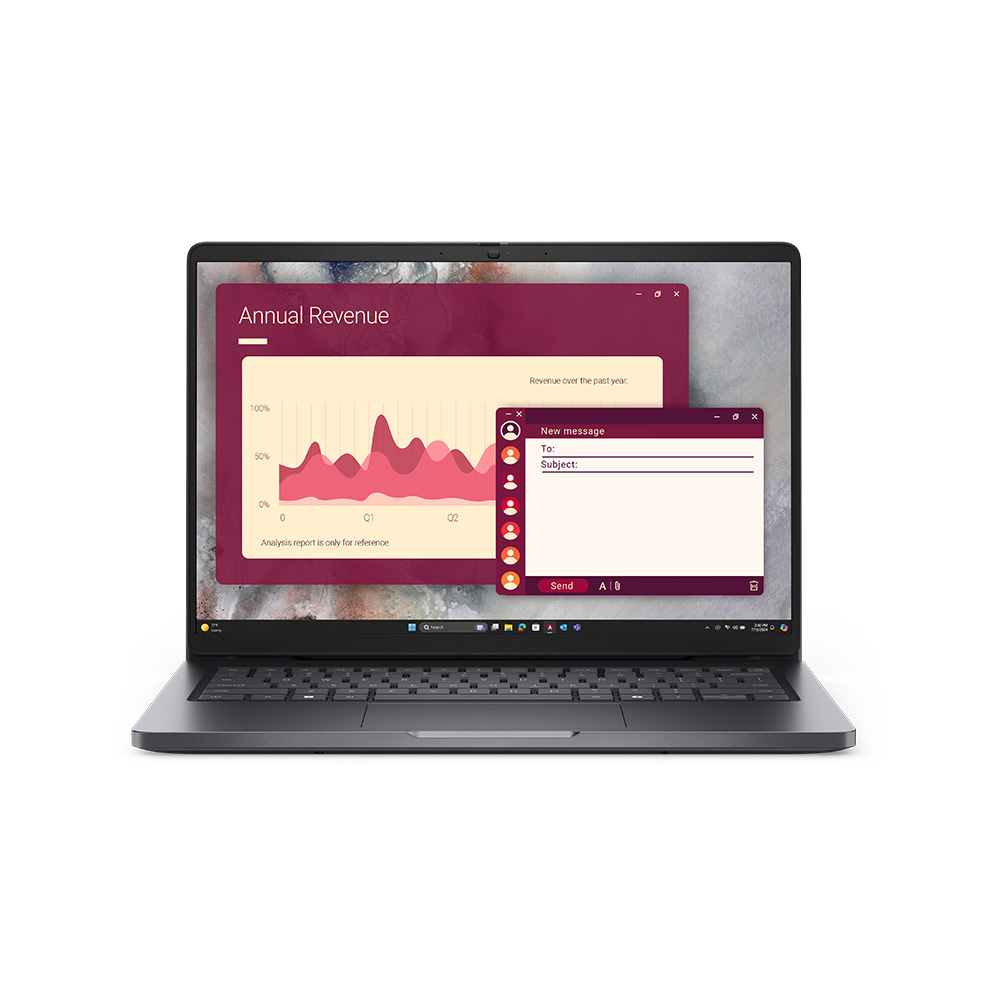 COMPUTADOR PORTATIL DELL PRO 16 BLACK CTV12 16PULG FHD CORE
