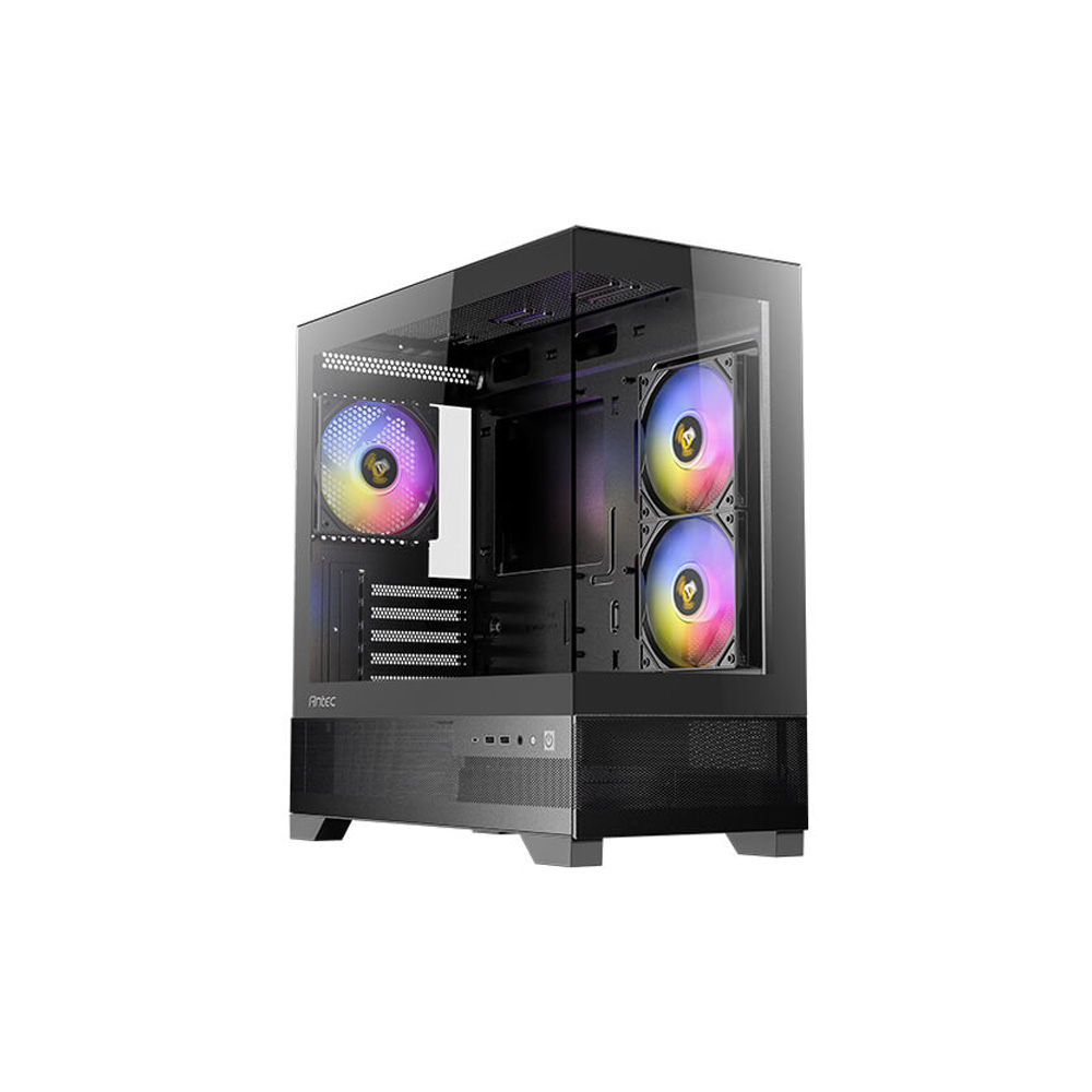 Case Antec Cx500M Black Argb Mini Tower Micro-Atx 2X120Mm Argb