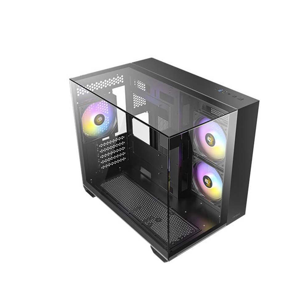 CASE ANTEC/CX600M TRIO BLACK ARGB 2X120MM ON RIGHT SIDE 1X120MM