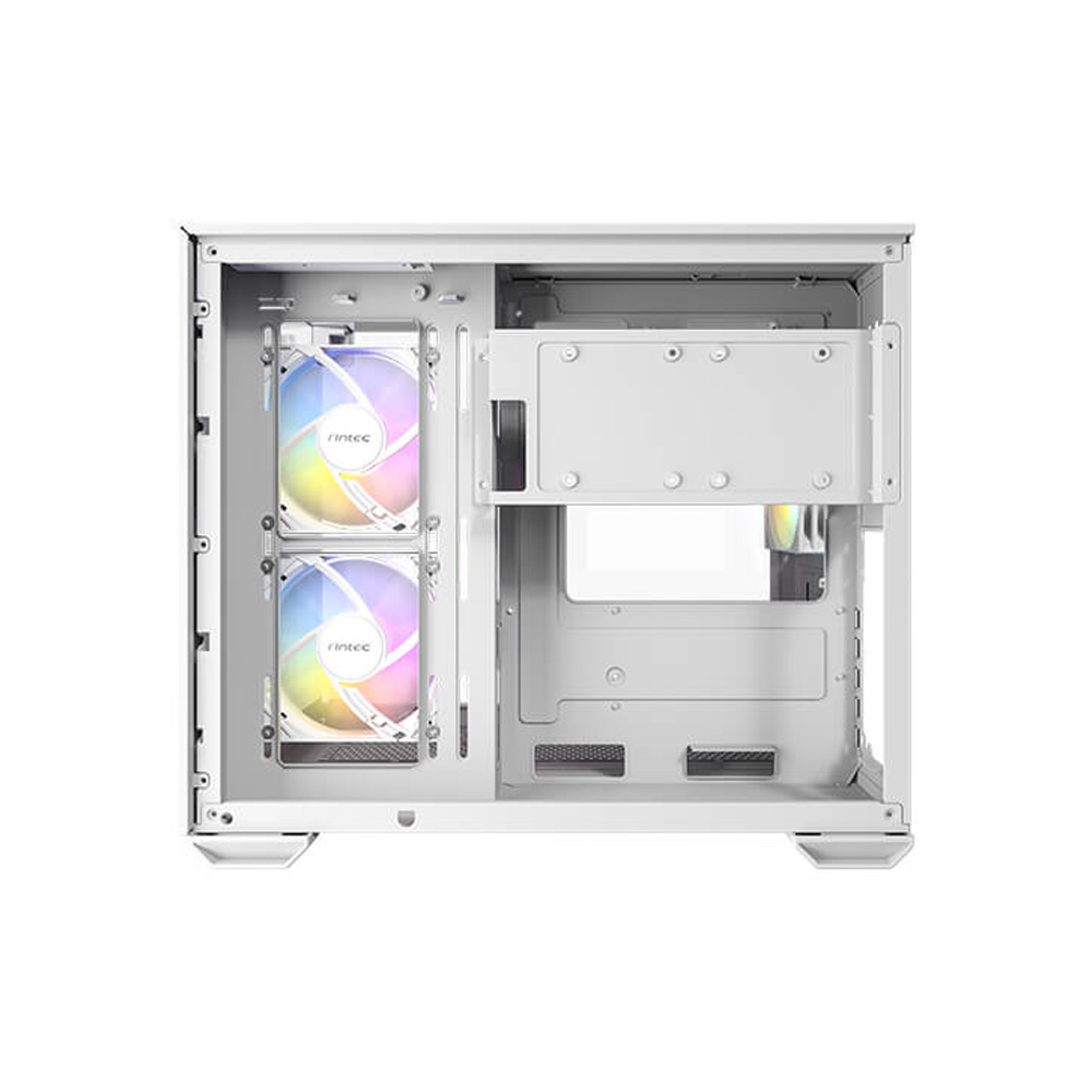 Case Antec Cx600M Trio White Argb 2X120Mm On Right Side