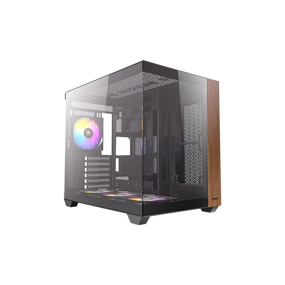 CASE ANTEC/CX800 WOOD ARGB MID TOWER 3X120MM ON BOTTOM 1X120MM