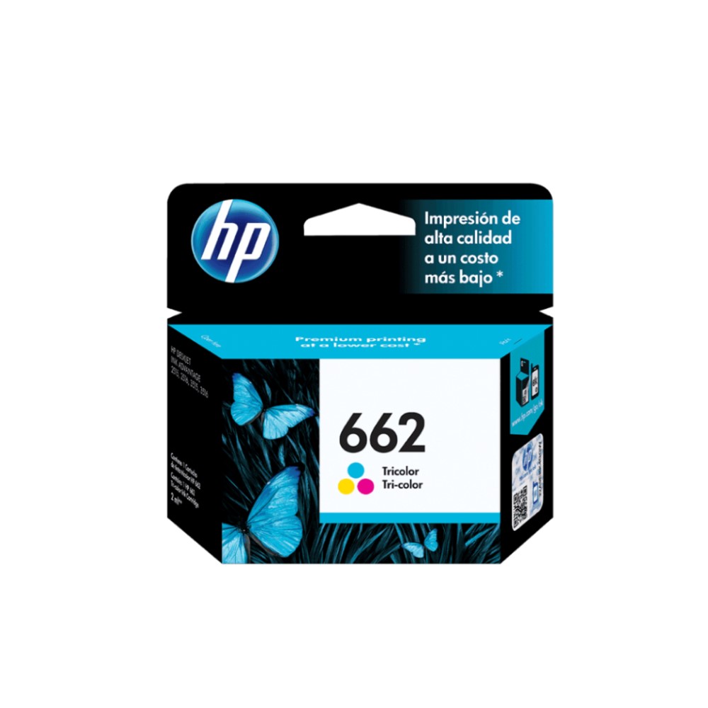 TINTA HPINC 662 TRI-COLOR 2515/3515 100 PAG CZ104AL