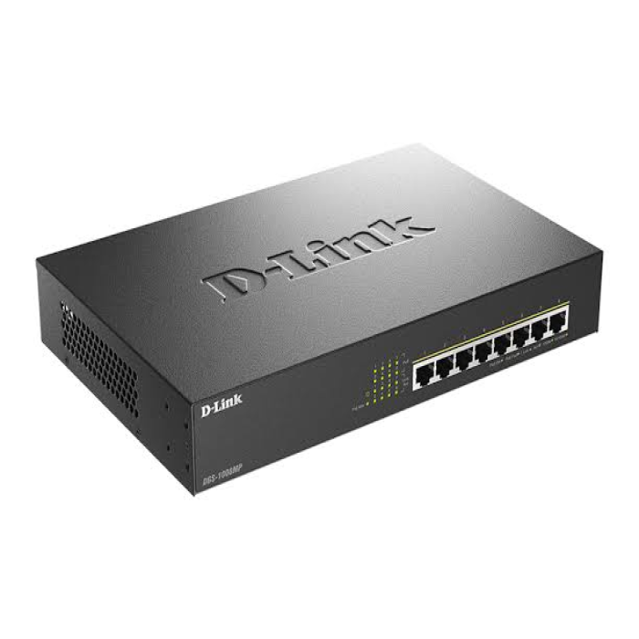 Switches 8 Puertos Gigabit Unmanaged Switch con 8 Poe Ports DGS-1008MP