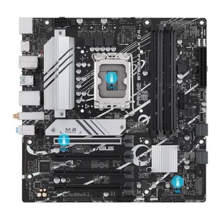 ASUS PRIME B760M-A Placa base micro ATX Socket LGA1700 B760