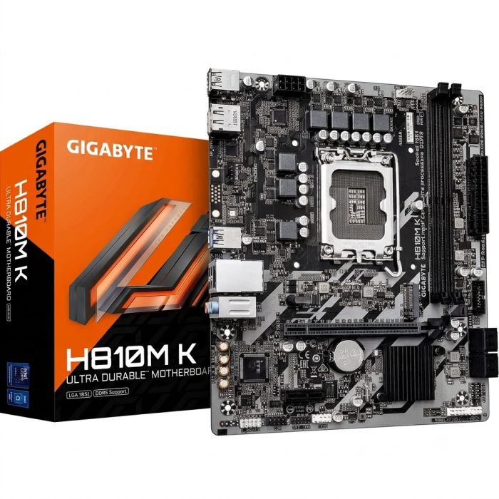 Gigabyte Motherboard H810M K G10  2Dimm DDR5 LGA 18