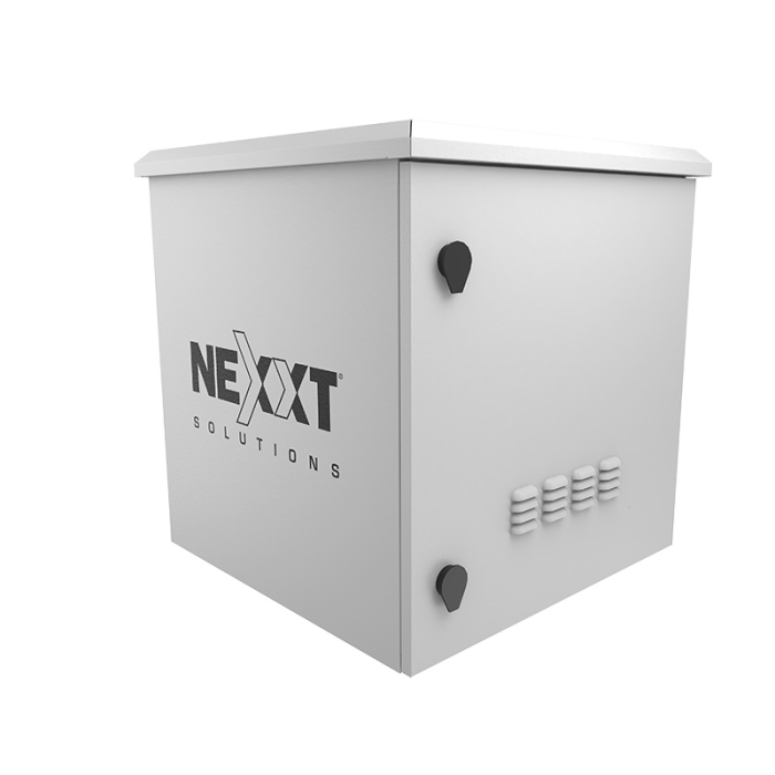 Nexxt Solutions Infrastructure Outdoor Pole Mount Cabinet SPCC steel Light