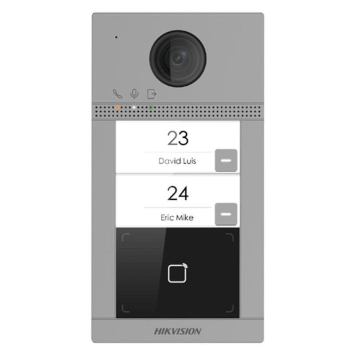 Hikvision DS-KV8213-WME1 Interfono IP inalámbrico, cableado Wi-Fi 13.56 MHz 10/100