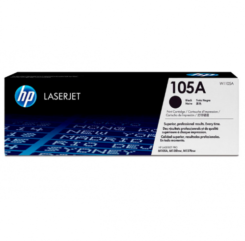 HP 105A Negro original cartucho de tóner (W1105A) para Laser