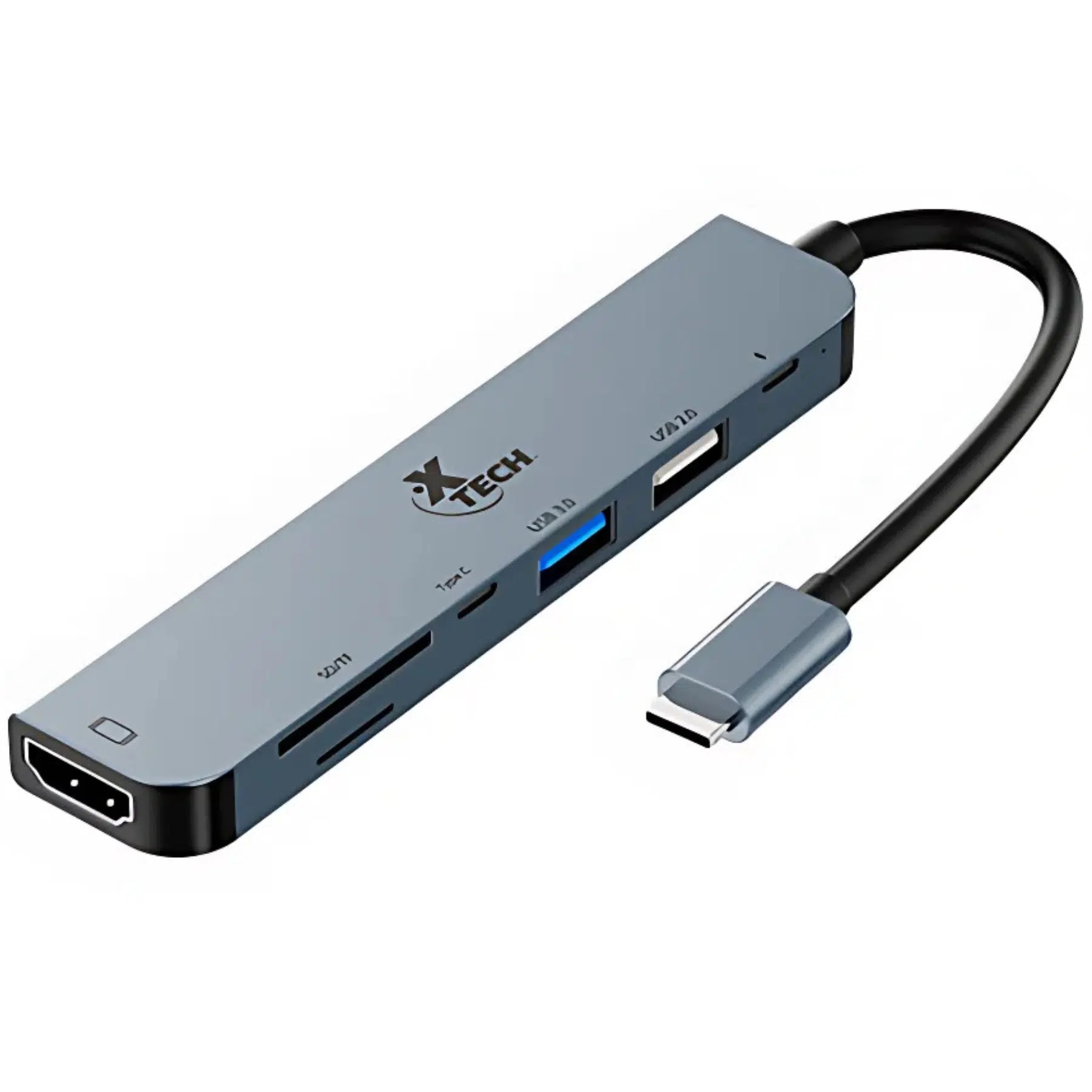 Xtech Hub 7 puertos USB-C® 7-in-1 XTC-571