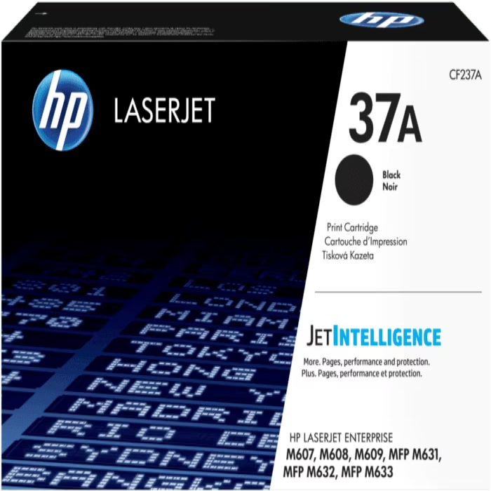 HP 37A Negro original LaserJet cartucho de tóner (CF237A) para