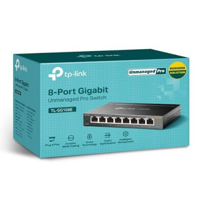 Switches 8 Puertos Gigabit Easy Smart Switch DGS-1100-08V2