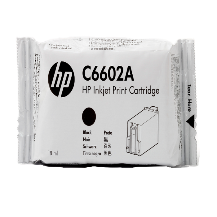 TINTA HPINC 02 NEGRO J6000/J6080 C6602A
