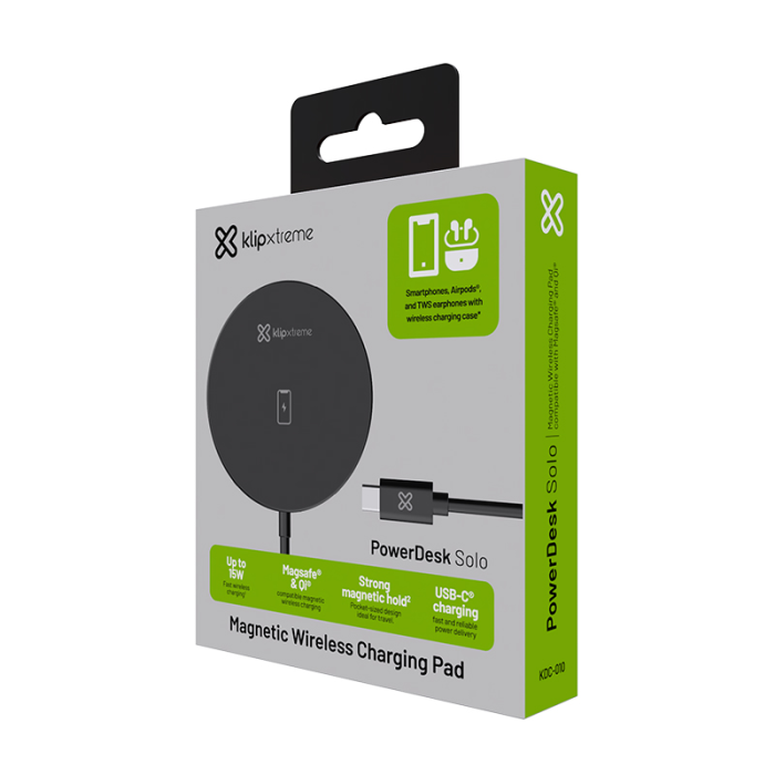 Klip Xtreme Charging stand / battery charger 15 Watt 24