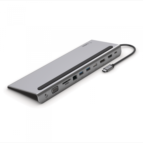 Belkin CONNECT 11-in-1 Soporte multipuerto USB-C VGA, HDMI, DP 1GbE